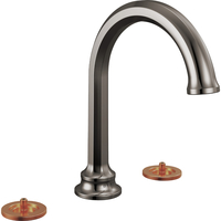  Beauclere 8'' Widespread Bathroom Faucet - Brilliance Black Onyx