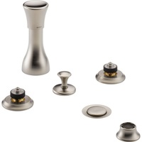  Rook Vertical Spray Bidet Faucet - Brilliance Luxe Nickel