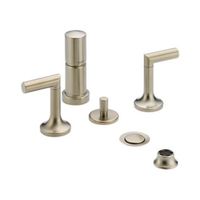  Odin Vertical Spray Bidet Faucet - Brilliance Brushed Nickel