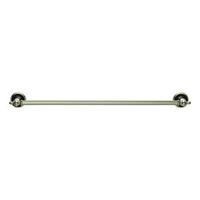  Charlotte Towel Bar Bathroom Accessory - Cocoa Bronze / Brilliance Polished Nickel