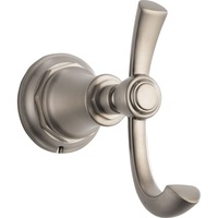  Rook Robe Hook Bathroom Accessory - Brilliance Luxe Nickel