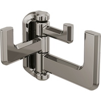  Levoir Robe Hook Bathroom Accessory - Brilliance Black Onyx