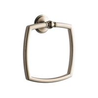  Charlotte Towel Ring Bathroom Accessory - Brilliance Brushed Nickel