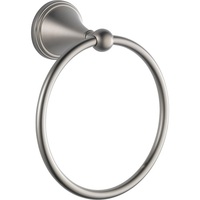 Tresa Towel Ring Bathroom Accessory - Brilliance Brushed Nickel