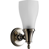  Charlotte 1 Bulb Wall Sconce - Brilliance Polished Nickel