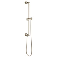  Essential Showers Slide Bar Shower Accessory - Brilliance Brushed Nickel
