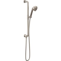  Litze Hand Held Shower - Slide Bar Mount Shower Accessory - Brilliance Luxe Nickel