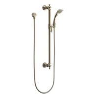  Charlotte Hand Held Shower - Slide Bar Mount Shower Accessory - Brilliance Brushed Nickel