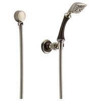  Charlotte Hand Held Shower - Wall Mount Shower Accessory - Cocoa Bronze / Brilliance Polished Nickel