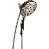  Hydrati Hand Held Shower - Shower Arm Mount Shower Accessory - Luxe Nickel / Matte Black