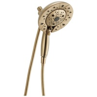  Hydrati Hand Held Shower - Shower Arm Mount Shower Accessory - Brilliance Luxe Gold