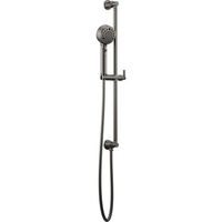  Invari Hand Held Shower - Slide Bar Mount Shower Accessory - Luxe Steel