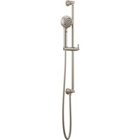  Invari Hand Held Shower - Slide Bar Mount Shower Accessory - Brilliance Luxe Nickel