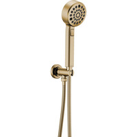  Levoir Hand Held Shower - Wall Mount Shower Accessory - Brilliance Luxe Gold