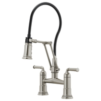  Rook Pull-Out Spray Kitchen Faucet - Brilliance Stainless