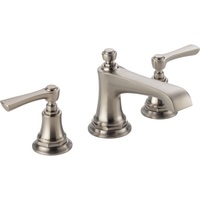  Rook 8'' Widespread Bathroom Faucet - Brilliance Luxe Nickel