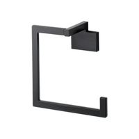  Siderna Towel Ring Bathroom Accessory - Matte Black