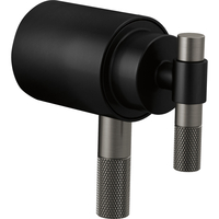  Litze Faucet Handles Part - Matte Black/Luxe Steel