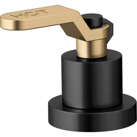  Litze Faucet Handles Part - Matte Black/Luxe Gold