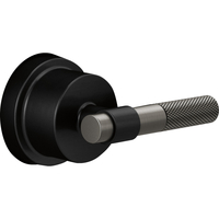  Litze Faucet Handles Part - Matte Black/Luxe Steel