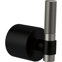  Litze Faucet Handles Part - Matte Black/Luxe Steel