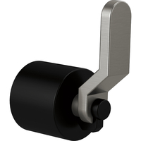  Litze Faucet Handles Part - Matte Black/Luxe Steel