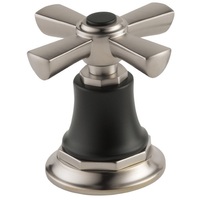  Rook Faucet Handles Part - Luxe Nickel / Matte Black
