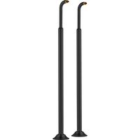  Leg Tub Faucet Accessory Bathroom Accessory - Matte Black