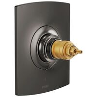  Kintsu Thermostatic / Volume Control Trim Trim Kit - Brilliance Black Onyx