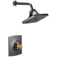  Kintsu Shower Faucet Trim Trim Kit - Brilliance Black Onyx