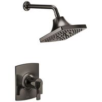  Kintsu Single Handle Shower Faucet - Brilliance Black Onyx