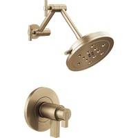  Litze Single Handle Shower Faucet - Brilliance Luxe Gold