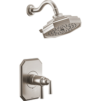  Beauclere Single Handle Shower Faucet - Luxe Nickel