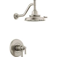  Invari Single Handle Shower Faucet - Brilliance Luxe Nickel