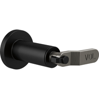 Litze Volume Control Valve Trim Trim Kit - Matte Black/Luxe Steel