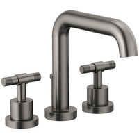  Litze Deck Mount Tub Faucet - Luxe Steel