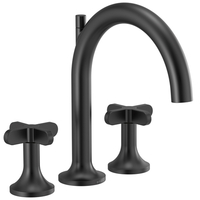  Odin Deck Mount Tub Faucet - Matte Black