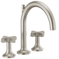  Odin Deck Mount Tub Faucet - Brilliance Brushed Nickel