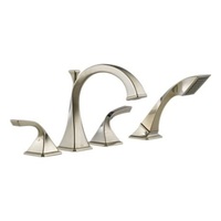  Virage Deck Mount With Handshower Tub Faucet - Brilliance Brushed Nickel