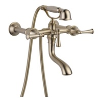  Baliza Wall Mount Whirlpool Faucet Tub Faucet - Brilliance Brushed Nickel