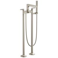 Kintsu Freestanding Tub Faucet - Brilliance Luxe Nickel