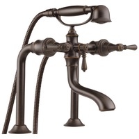  Tresa Deck Mount With Handshower Tub Faucet - Venetian Bronze