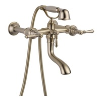  Tresa Wall Mount Whirlpool Faucet Tub Faucet - Brilliance Brushed Nickel
