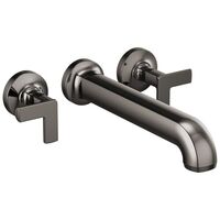  Kintsu Wall Mount Whirlpool Faucet Tub Faucet - Brilliance Black Onyx