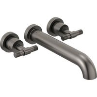  Litze Wall Mount Whirlpool Faucet Tub Faucet - Luxe Steel
