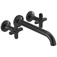  Odin Wall Mount Whirlpool Faucet Tub Faucet - Matte Black