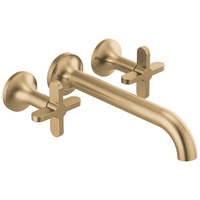  Odin Wall Mount Whirlpool Faucet Tub Faucet - Brilliance Luxe Gold