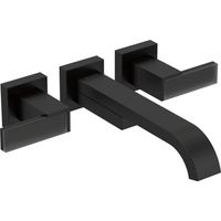  Siderna Wall Mount Whirlpool Faucet Tub Faucet - Matte Black