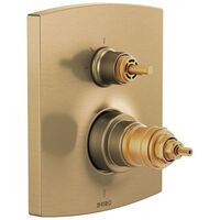  Kintsu Thermostatic / Volume Control Trim Trim Kit - Brilliance Luxe Gold