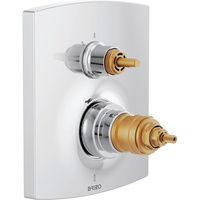  Kintsu Thermostatic / Volume Control Trim Trim Kit - Chrome